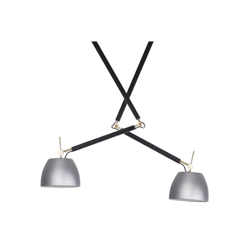 Corps Suspension design ZYTA 2 S PENDANT - noir / or