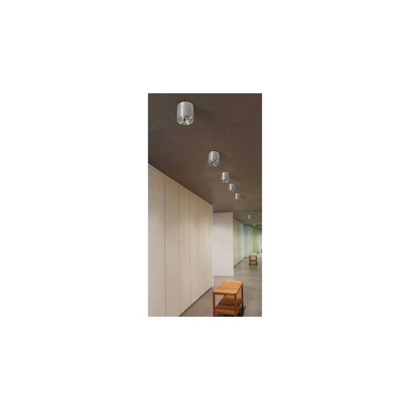 Downlight apparent MINI BROSS LED GU10 5W RGBW SMART DIM - aluminium 