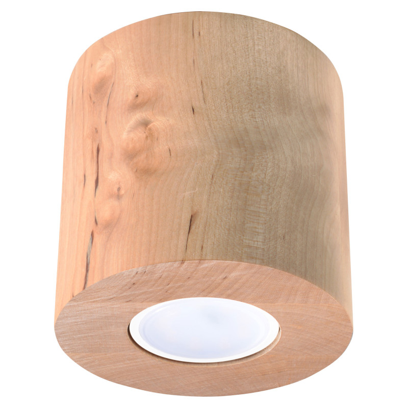 Downlight apparent ORBIS 1 GU10 - bois 