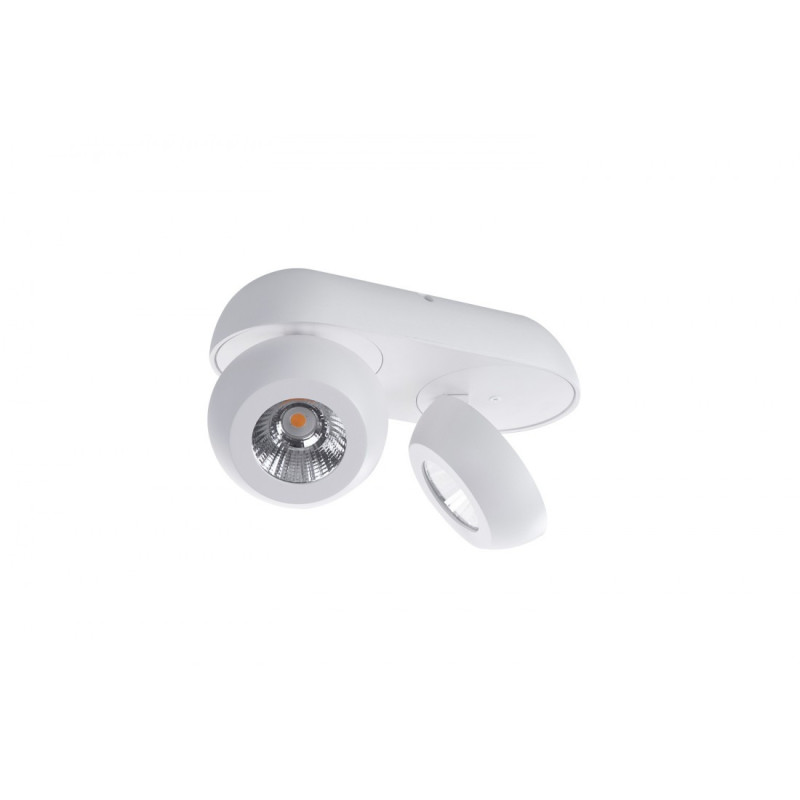 Downlight apparent OJOS LED 12W 3000K 24° - blanc 