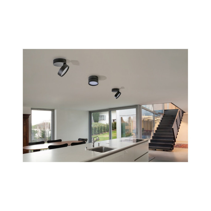 Downlight apparent MONA LED 18W 3000K 120° - noir 