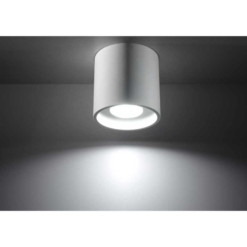 Downlight apparent ORBIS 1 GU10 - blanc 