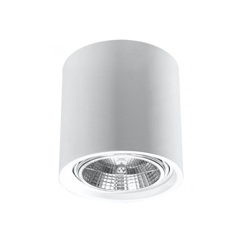 Downlight de surface KALU GU10 AR111 - blanc / céramique 