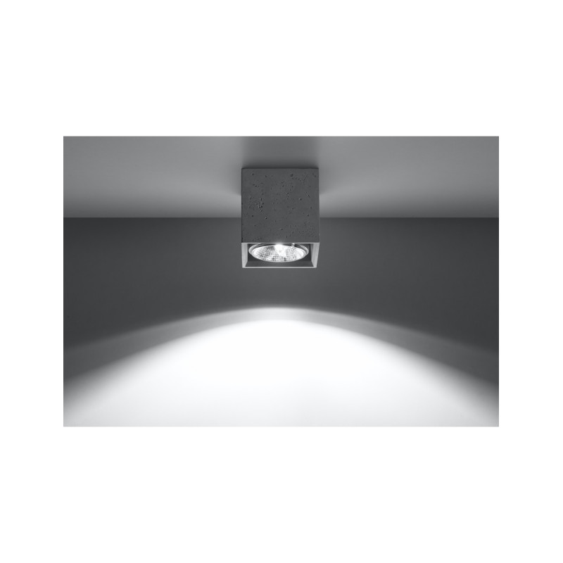 Downlight de surface VALDE GU10 - gris 