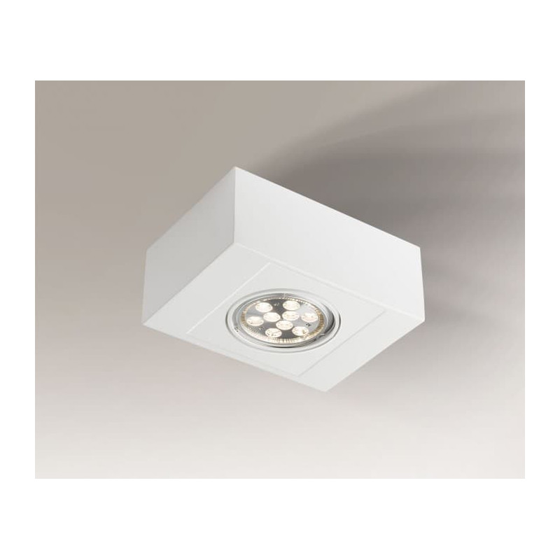 Downlight apparent UTO H GU10 ES111 - blanc 