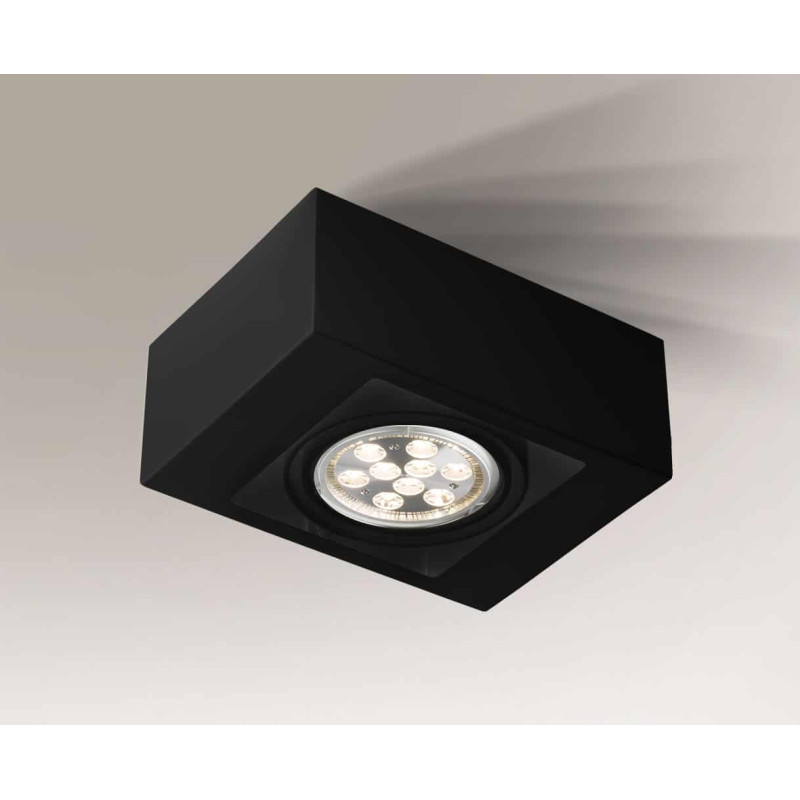 Downlight apparent UTO GU10 ES111 - noir 