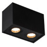 Downlight BASIC SQUARE II 2xGU10 - noir 