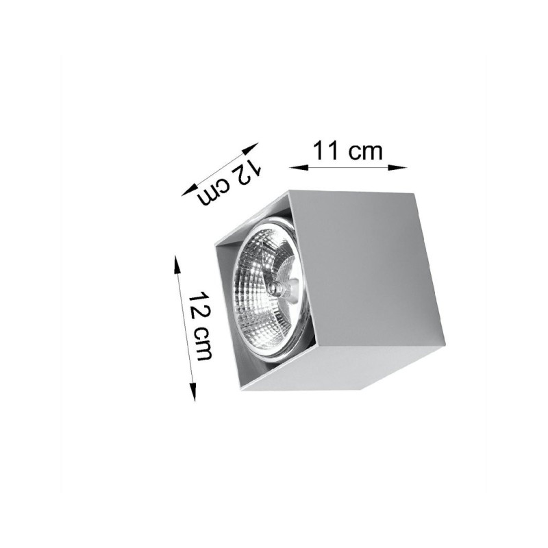 Downlight de surface BLAKE GU10 - gris 