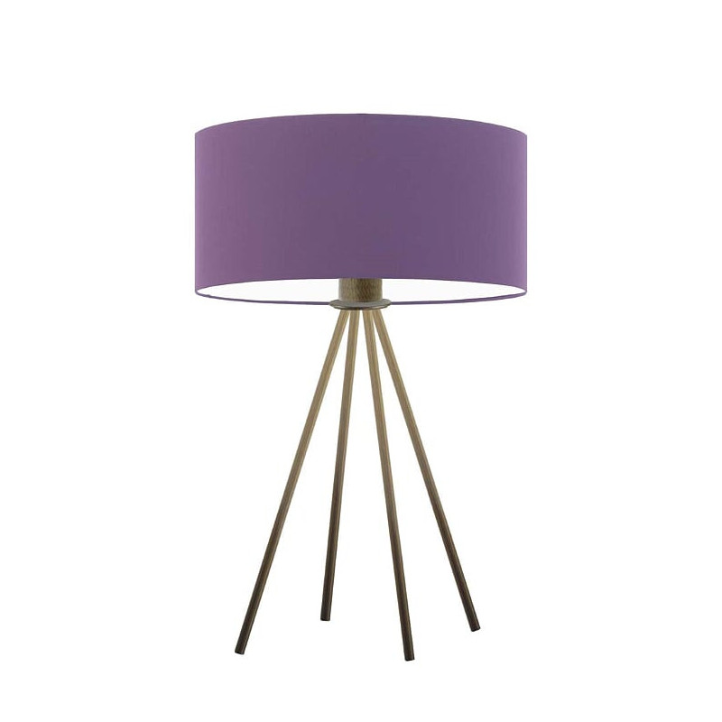 Lampe de table SIERRA E27 - or / violet 