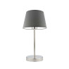 Lampe de table SIENA E27 - acier / gris 