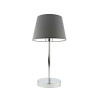 Lampe de table SIENA E27 - chrome / gris 