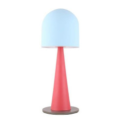 Lampe de table VISBY E27 - bleu / rouge 