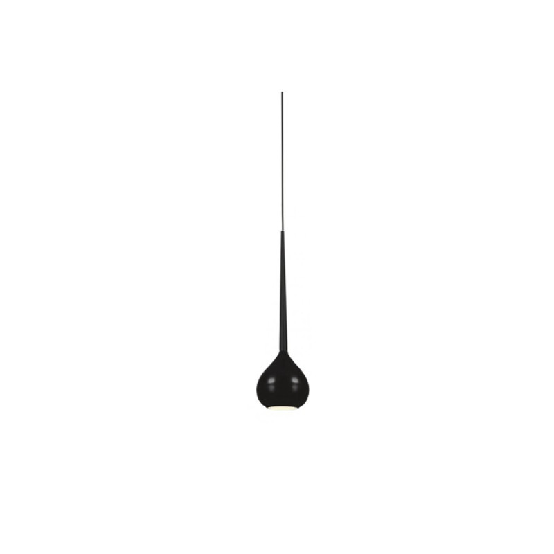 Suspension luminaire design AGA 1 E14 - noir