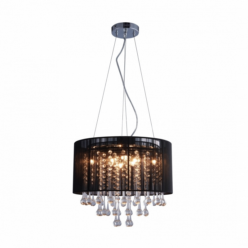 Lampe suspendue Action VERONA 8xG9 - noir Cristal