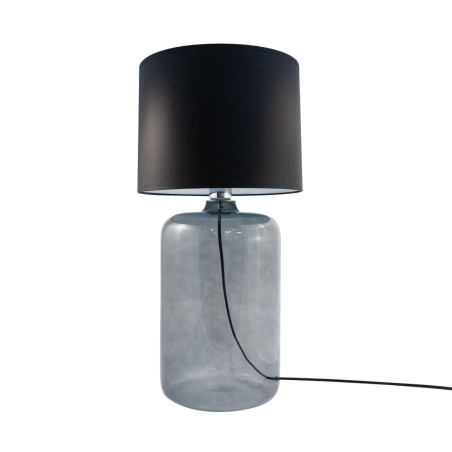 Lampe de table AMARSA E27 - fumé / noir 