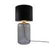 Lampe de table AMARSA E27 - fumé / noir / or 