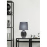 Lampe de table AMBON E14 - céramique / noir 