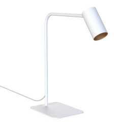 Lampe de table MONO GU10 - blanc / laiton