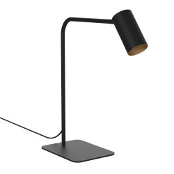 Lampe de table MONO GU10 - noir / laiton