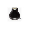 Lampe de table LUCIMA E27 - céramique noire / acier 