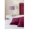 Lampe de table PRATO E27 - transparent / rose 