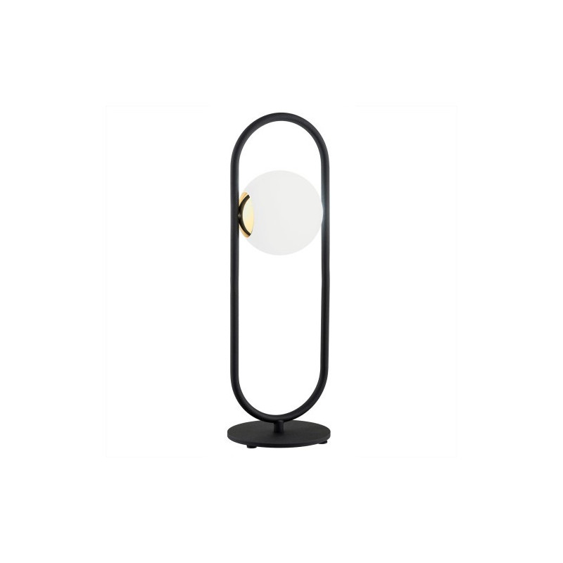 Lampe de table ROVETTO G9 - noir / opale 