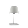 Lampe de table GENOA E27 - acier / gris 