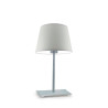 Lampe de table GENOA E27 - argent / gris 