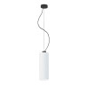 Lampe Suspendue design BOLONIA E27 - noir / blanc