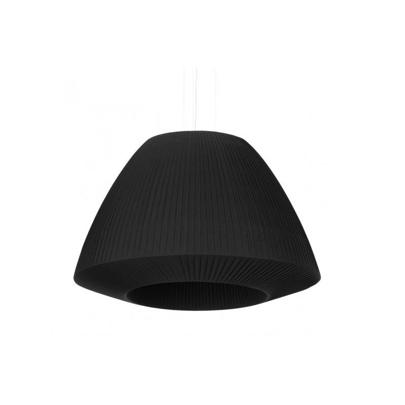 Suspension luminaire design BELLA 60cm 3xE27 - noir