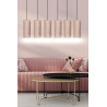 Lampe Suspendue design BENTE 6 BL ROSE 6xE27 - rose
