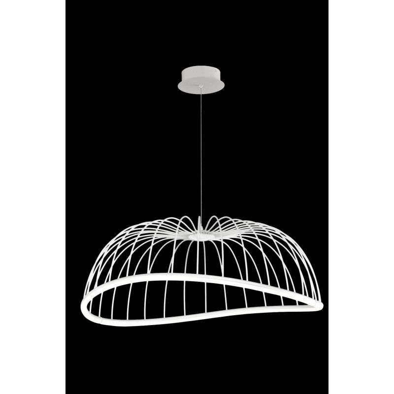 Luminaire Design suspendue CELESTE LED 40W 3000K - blanc