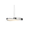 Suspension luminaire design CIRCULO 48 E27 3x60W chromé