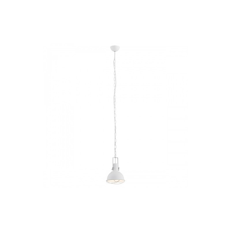 Suspension industrielle CALVADOS E27 - blanc