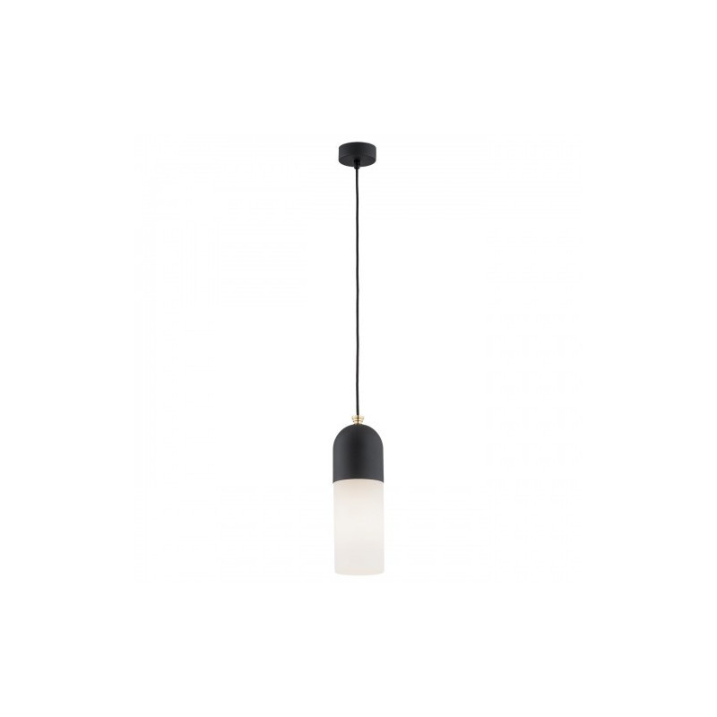 Suspension design BURGOS E27 - noir / opale