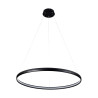 Lampe Design suspendue CARLO Ø80cm LED 26W 4000K - noir