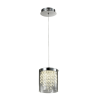 Lampe suspendue CANTOS 1 LED 6W 4000K - chrome Cristal