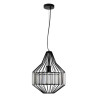 Suspension industrielle Design ALVARO 1 E27 - noir