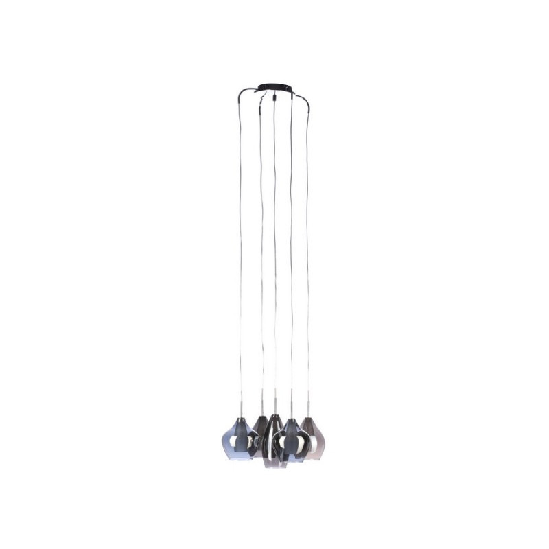 Lampe Suspendue design AMBER MILANO 5 5xG9 - chrome