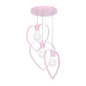 Lampe suspendue AMORE 3xE27 - rose 