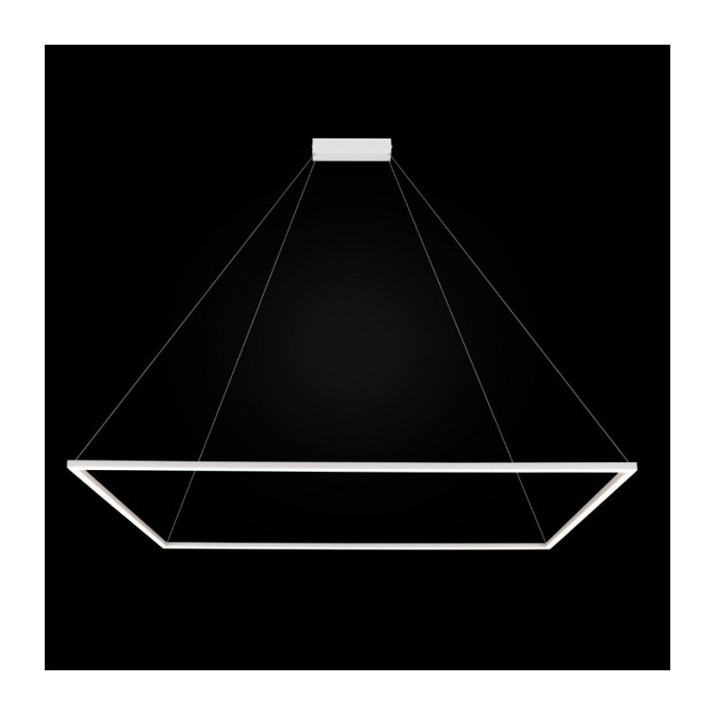 Lampe Design suspendue AKIRA LED large 50W noir ou blanc