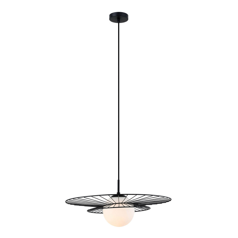 Suspension industrielle ALISON E27 40W - noir