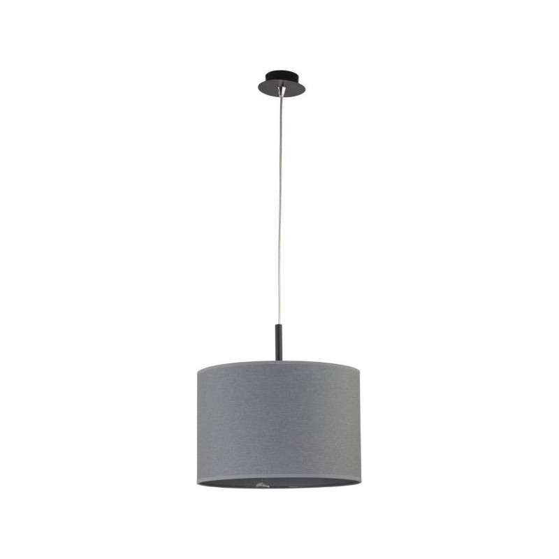 Lampe Suspendue avec abat-jour ALICE M E27 - gris