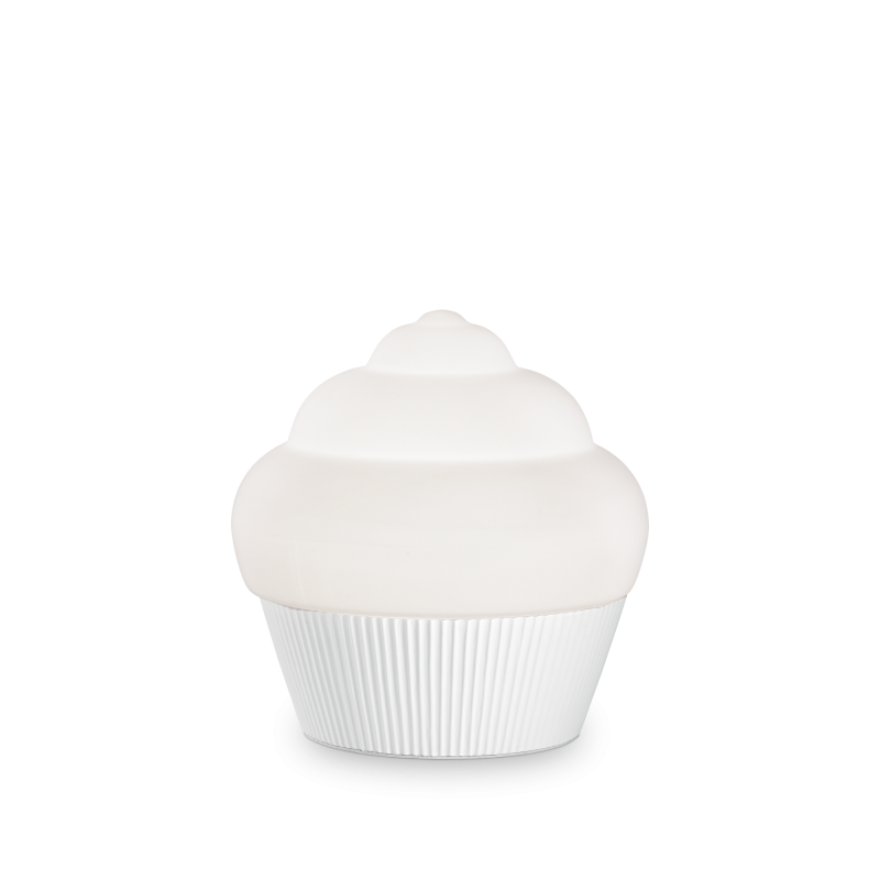 Lampe à poser CUPCAKE TL1 BIG E27 - blanc 