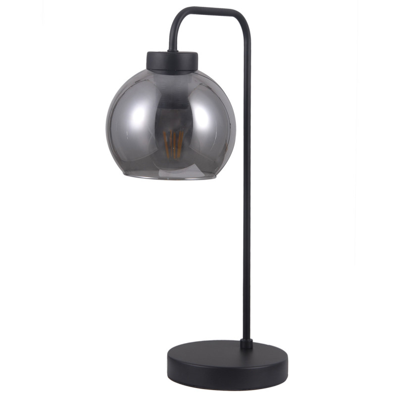 Lampe à poser POGGI E27 - noir 