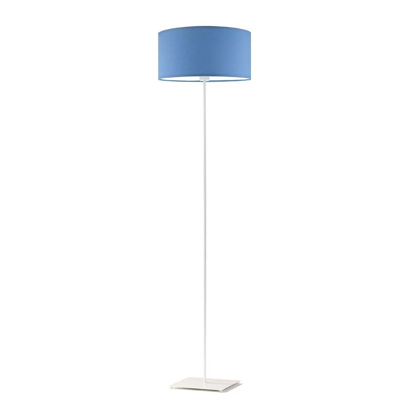 Lampadaire SOFIA E27 - blanc / bleu 