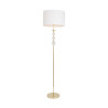 Lampadaire REA II E27 or / blanc 