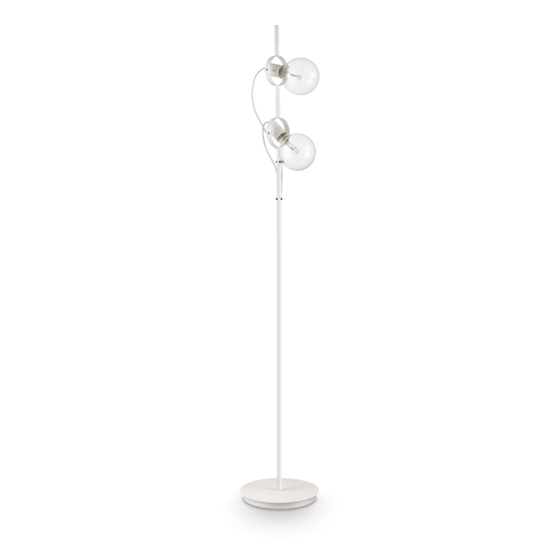 Lampadaire RADIO PT2 2xE27 blanc 