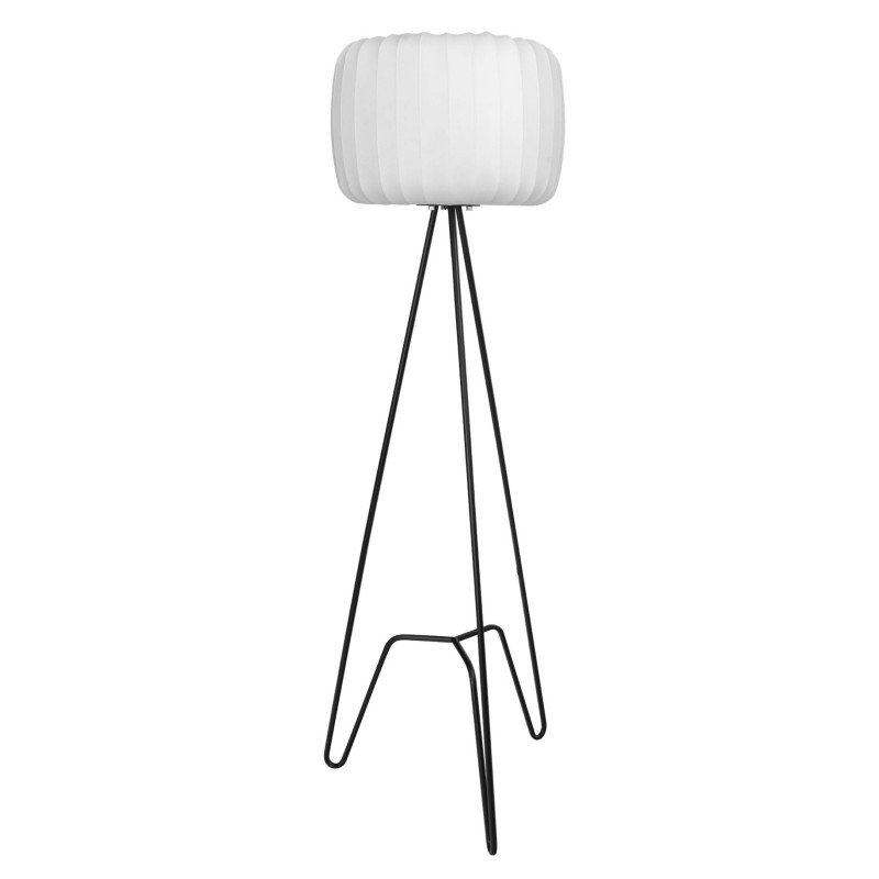 Lampadaire TRIPOD Ø40 E27 - noir / blanc 