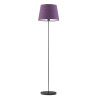 Lampadaire VASTO E27 - noir / violet 
